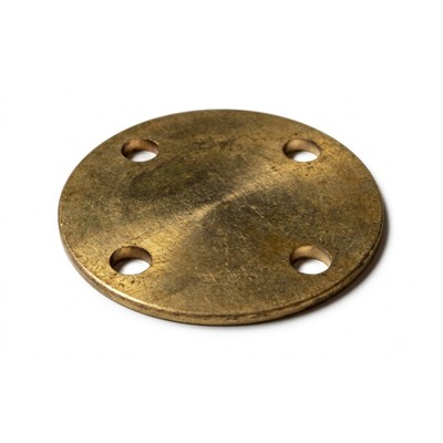 brass unthreaded flange